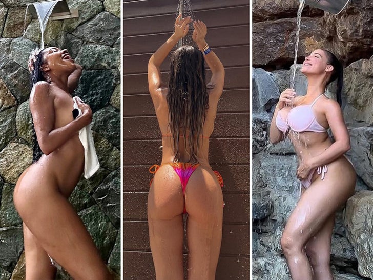 Babes In The Shower -- Good, Clean, Fun!